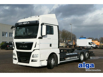 Containertransporter/ Wissellaadbak vrachtwagen MAN 26.460 TGX LL 6x2, BDF, Intarder, AHK, Liftachse: afbeelding 1