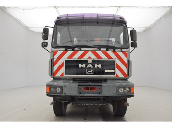 Kipper vrachtwagen, Kraanwagen MAN 33.460 - 6x4: afbeelding 2
