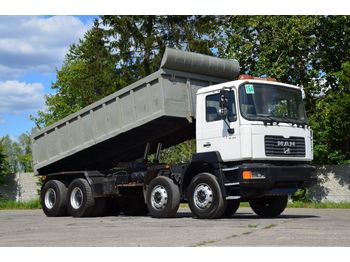 Kipper vrachtwagen MAN 35.414 8x4 2001 tipper: afbeelding 1