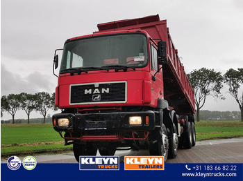 Kipper vrachtwagen MAN 35.430 F2000 8x6 full steel: afbeelding 1