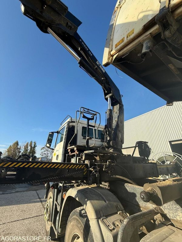 Vrachtwagen MAN 8x4 - 32-400 BiBenne grue - 11.2014 / 375000 KM