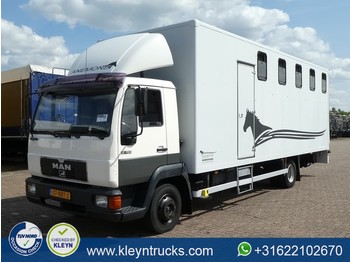 Bakwagen MAN 9.153 horse truck: afbeelding 1