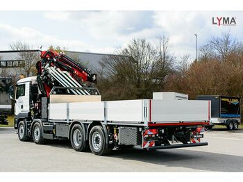 Vrachtwagen met open laadbak, Kraanwagen MAN FASSI 820 - 8x2 - Verfügbar ab 31.07.23!!!: afbeelding 2