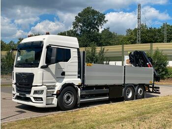 Nieuw Vrachtwagen met open laadbak, Kraanwagen MAN MAN TGS 26.470 /6X2 Euro6 Retarder HIAB 228 - 6: afbeelding 1