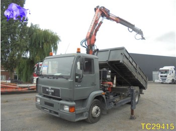Kipper vrachtwagen MAN M 2000 14.224 Euro 2: afbeelding 1