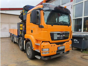 Haakarmsysteem vrachtwagen, Kraanwagen MAN & Palfinger MAN TGS 35.480 - 8x4-6   Palfinger  PK  78002: afbeelding 1