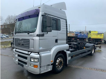 Containertransporter/ Wissellaadbak vrachtwagen MAN  TGA18.390 BDF: afbeelding 1