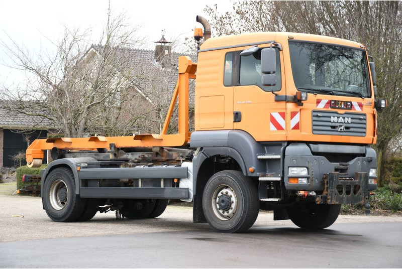 Haakarmsysteem vrachtwagen MAN TGA 18.350 4X4 BL HAAKARM/HOOKLIFT/ABROLLER!!KOMMUNAL!!: afbeelding 2