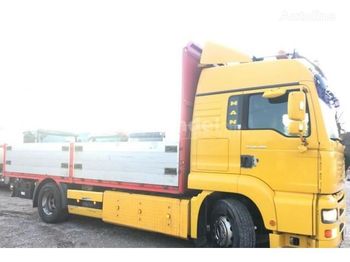 Vrachtwagen met open laadbak MAN TGA 18.480 Platós: afbeelding 1