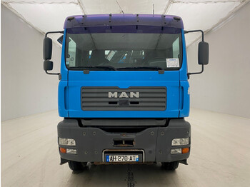 Kipper vrachtwagen, Kraanwagen MAN TGA 26.363 - 6x4: afbeelding 2