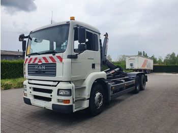 Containertransporter/ Wissellaadbak vrachtwagen MAN TGA 28.360 6X2 CONTAINER SYSTEEM- CONTAINER SISTEEM- CONTAINER HAAKSYSTEEM- SYSTEME CONTENEUR: afbeelding 1