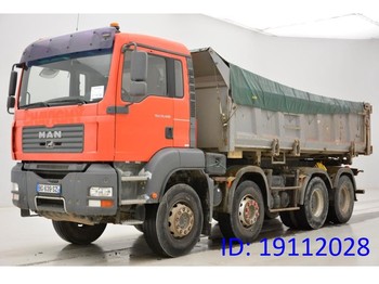 Kipper vrachtwagen MAN TGA 35.400 - 8x4: afbeelding 1