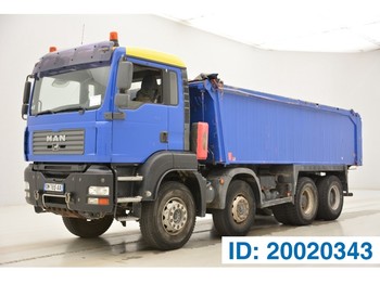 Kipper vrachtwagen MAN TGA 35.400 - 8x4: afbeelding 1
