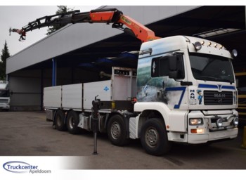 Vrachtwagen met open laadbak MAN TGA 35.480, 8x4, 29 t/m Palfinger, Manuel: afbeelding 1