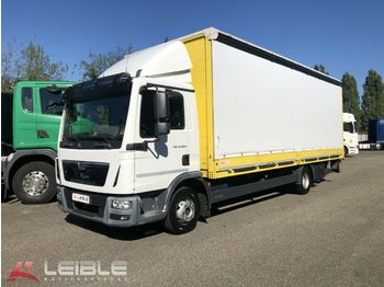 Schuifzeilen vrachtwagen MAN TGL 12.250 4x2 BL / 45m³ / BÄR LBW / Bordwände: afbeelding 1