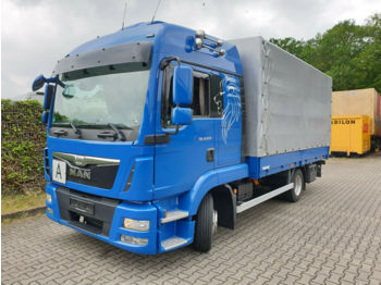 Schuifzeilen vrachtwagen MAN TGL 8.220 LX, Blatt/Luft,  6-Gang, Klima, Euro6: afbeelding 1