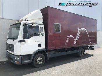 Veewagen vrachtwagen MAN TGL 8.240 BB Pferdetransporter (4 Pferde/Sattelkammer), TÜV bis 06.2022: afbeelding 1