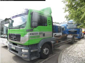 Containertransporter/ Wissellaadbak vrachtwagen MAN TGM 12.290 4x2 LL: afbeelding 1
