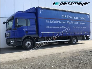 Schuifzeilen vrachtwagen MAN TGM 15.250 BL,Klima,Standh,LBW,EU6: afbeelding 1