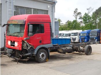 Schuifzeilen vrachtwagen MAN TGM 15.280 Chassis - unfall: afbeelding 1