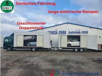 Autovrachtwagen vrachtwagen MAN TGM 15.290 Doppelstock Geschlossen 3 Fahrzeuge: afbeelding 1