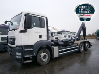 Haakarmsysteem vrachtwagen MAN TGS 26.320 6X2-4 BL gelenkte Nachlaufachse: afbeelding 1