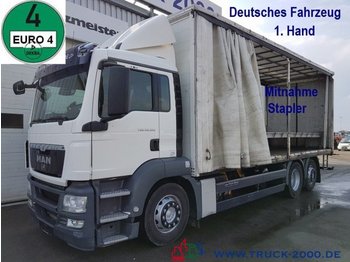 Schuifzeilen vrachtwagen MAN TGS 26.320 SchiebplaneL.+R. Deutscher LKW 1.Hand: afbeelding 1