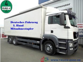 Schuifzeilen vrachtwagen MAN TGS 26.330 SchiebplaneL.+R. Deutscher LKW 1.Hand: afbeelding 1