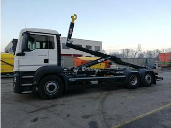 Nieuw Haakarmsysteem vrachtwagen MAN TGS 26.430 / 6X2 / Hyva / Lenk Achse Euro6d: afbeelding 1