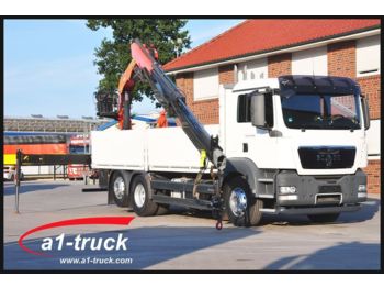 Vrachtwagen met open laadbak MAN TGS 26.440 6x2 BL, ZF-Intarder, PK 18001 L, Lenk: afbeelding 1