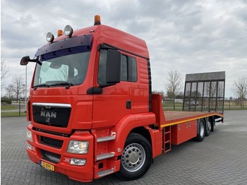 Autovrachtwagen vrachtwagen MAN TGS 26.440 6x2 EURO 5 MACHINE MASCHINEN TRANSPORTER: afbeelding 1