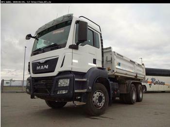 Kipper vrachtwagen MAN TGS 26.440 6x4 BB EURO6 Bordmatik links Intarder: afbeelding 1