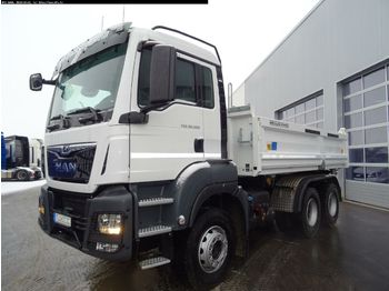 Kipper vrachtwagen MAN TGS 26.500 6x4 BB Bordmatik links,Mittelhohe Bau: afbeelding 1