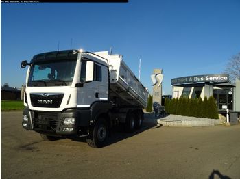 Kipper vrachtwagen MAN TGS 26.500 6x4 BB MEILLER Bordmatik links: afbeelding 1