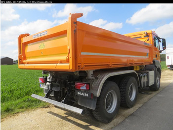 Kipper vrachtwagen MAN TGS 26.500 6x4 BB Meiller Bordmatik links, Winte: afbeelding 2