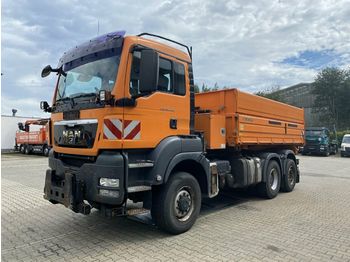 Containertransporter/ Wissellaadbak vrachtwagen MAN TGS 28.400 6x4-4 BL Euro 5 DSK mit Winterdienst: afbeelding 1