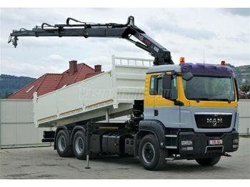 Kipper vrachtwagen MAN TGS 33.360 6x4 Darus. billencs: afbeelding 1