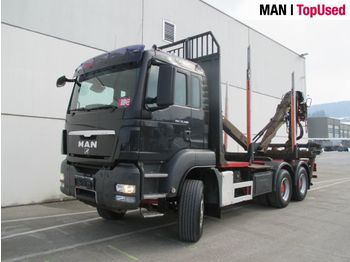 Vrachtwagen voor het vervoer van hout MAN TGS 33.480 6X4 BL: afbeelding 1