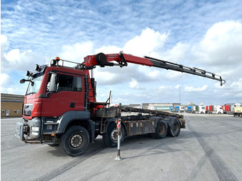 MAN TGS 35.440 8x4 / Fassi F245A  Crane Year 2017  - Kraanwagen, Kabelsysteem truck: afbeelding 1