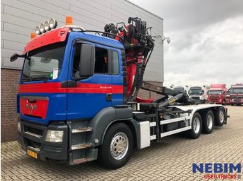 Haakarmsysteem vrachtwagen MAN TGS 35 440 8x4 Triple Euro 5 EEV Crane / Hooklift: afbeelding 1