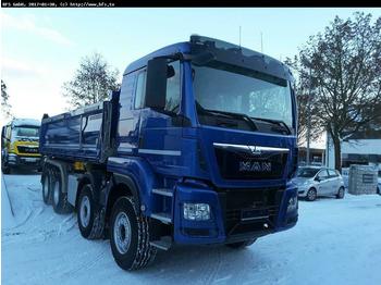 Kipper vrachtwagen MAN TGS 35.480 8X4 BB BB: afbeelding 1