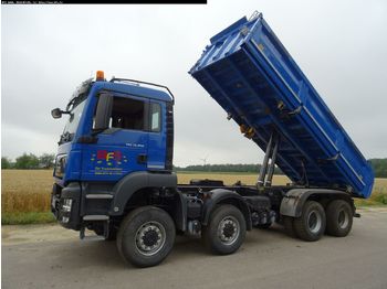 Kipper vrachtwagen MAN TGS 35.500 8x6 BB 8x6 Bordmatik: afbeelding 1
