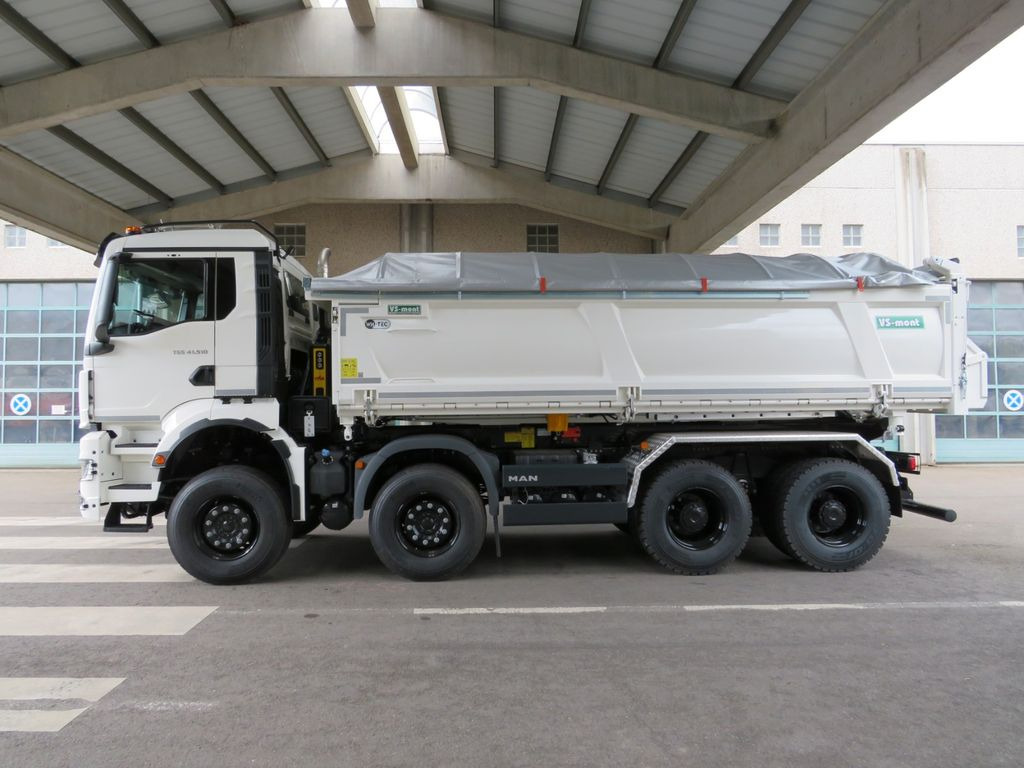 Nieuw Kipper vrachtwagen MAN TGS 41.510 BB CH 8x4 DSK VS-Mont: afbeelding 3