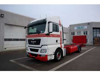 Containertransporter/ Wissellaadbak vrachtwagen MAN TGX 18.400: afbeelding 1