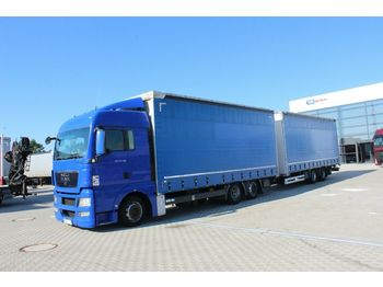 Schuifzeilen vrachtwagen MAN TGX 24.440, 6x2, EURO 5 EEV,TRANSIT SET + G.T.S.: afbeelding 1