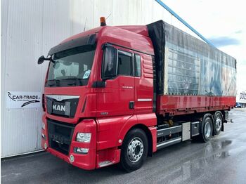 Containertransporter/ Wissellaadbak vrachtwagen MAN TGX 26.400 LBW  NAVI Kamera Lenkachse: afbeelding 1
