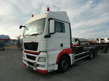 Containertransporter/ Wissellaadbak vrachtwagen MAN TGX 26.400 XLX  6x2 Liftachse, Hebebühne Euro 5: afbeelding 1
