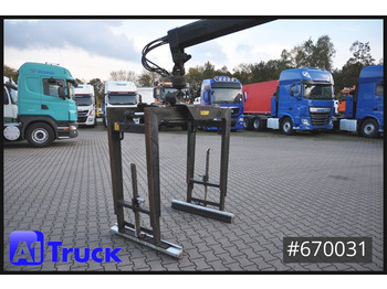 Vrachtwagen met open laadbak, Kraanwagen MAN TGX 26.400 XL Hiab 166K, Lift-Lenkachse: afbeelding 3