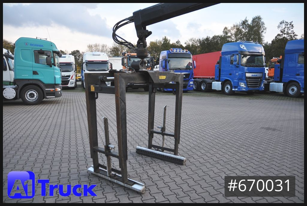 Vrachtwagen met open laadbak, Kraanwagen MAN TGX 26.400 XL Hiab 166K, Lift-Lenkachse: afbeelding 3