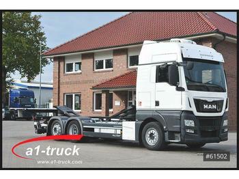 Containertransporter/ Wissellaadbak vrachtwagen MAN TGX 26.440 BDF Intarder, Bär LBW: afbeelding 1